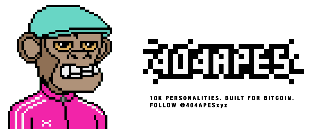 404APES — 10K personalities on Bitcoin